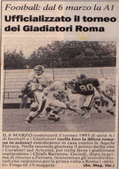 Articoli Campionato 93